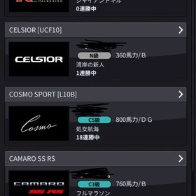 R50 カマロフルチューン | 湾岸ナビゲーター(湾岸ミッドナイト)のアカウントデータ、RMTの販売・買取一覧