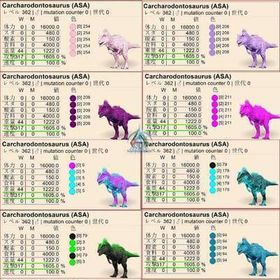 🎨全56色カルカロ販売中✨即納可／高レベル・高ステ出品あり | ARK Survival Evolvedのアカウントデータ、RMTの販売・買取一覧