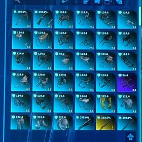 【ARK ASA 公式PvE】設計図1個250円、装備販売 | ARK Survival Evolvedのアカウントデータ、RMTの販売・買取一覧