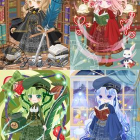 童話作家 緑セット 読書ポーズ（色白肌）他 | ニコッとタウン(ニコタ)のアカウントデータ、RMTの販売・買取一覧