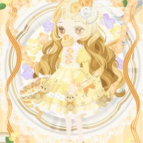 スミレくまワンピ（アデリーヌ） 黄色 ８点セット | ニコッとタウン(ニコタ)のアカウントデータ、RMTの販売・買取一覧