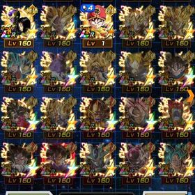 ❗️最終値下げ❗️ゴジータ4虹！その他のキャラも虹多数！❗️もう下げません❗️ | ドッカンバトルのアカウントデータ、RMTの販売・買取一覧