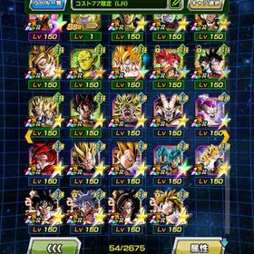 （売り切りセール）ランクカンスト 限定キャラ多数所持 古参アカウント 引退 | ドッカンバトルのアカウントデータ、RMTの販売・買取一覧