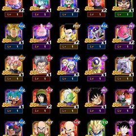 IOS 龍石17550個+4コンビ+10周年ベジット+10周年ゴジータ+LR39 限定SSR55 | ドッカンバトルのアカウントデータ、RMTの販売・買取一覧