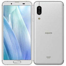 【未使用・本体のみ】SIMロック解除済み 元SoftBank SHARP AQUOS sense3 SH-M12 シルバーホワイト 利用制限△(赤ロム永久保証) 送料無料