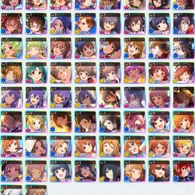 初期 SSR66 恵美 杏奈 星梨花4種など | ミリシタ(ミリオンライブ！シアターデイズ)のアカウントデータ、RMTの販売・買取一覧