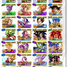 引退垢 ガチャ限UR3体所持 | ドラゴンボールレジェンズのアカウントデータ、RMTの販売・買取一覧