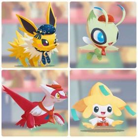 金のどんぐり42,000 ほしぞらサンダース、ジラーチ、セレビィ、ラティアス、ビクティニ所持 | ポケまぜ(ようこそ！ポケモンカフェ)のアカウントデータ、RMTの販売・買取一覧