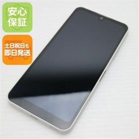 アクオス(AQUOS)の新品同様 SH-53D AQUOS wish3 ホワイト M000(スマートフォン本体)