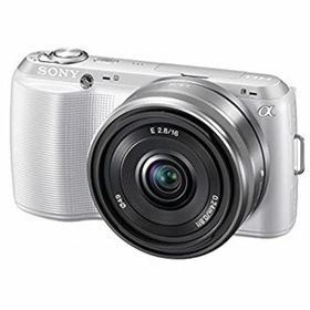 【中古】「非常に良い」ソニー SONY ミラーレス一眼 α NEX-C3 ダブルレンズキット E 16mm F2.8+E 18-55mm F3.5-5.6 OSS付属 ホワイト NEX-C3D/W(ミラーレス一眼)
