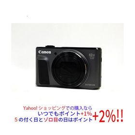 【中古】Canon製 PowerShot SX720 HS ブラック 2030万画素