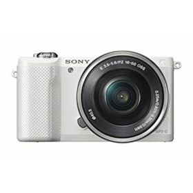 【中古】「非常に良い」SONY α5000 パワーズームレンズキット(ホワイト／デジタル一眼)(デジタル一眼)