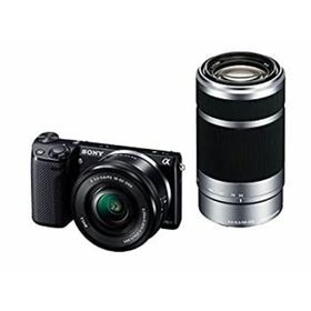 【中古】「非常に良い」SONY ソニー デジタル一眼カメラ「NEX-5T」ダブルズームレンズキット(ブラック) NEX-5T NEX-5TY-B(デジタル一眼)