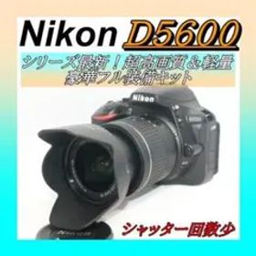 美品⭐初心者完全セット！S回数1166回⭐Nikon D5600 ⭐一眼レフ