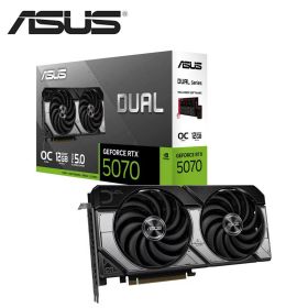 ASUS｜エイスース ASUS NVIDIA GeForce RTX 5070 デュアルファン搭載 グラフィックボード DUAL-RTX5070-O12G