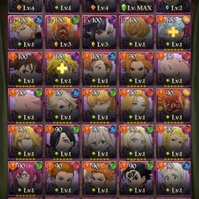 キング＆ディアンヌ技MAX！引退アカウント👑🍀 | グラクロのアカウントデータ、RMTの販売・買取一覧