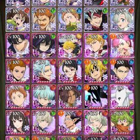 引退垢 LRやフェス限 コラボキャラも多！！ | グラクロのアカウントデータ、RMTの販売・買取一覧