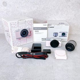 限定モデル！Canon EOS M100 リミテッドピンク レンズキット(デジタル一眼)