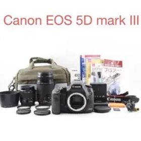 ☆Canon EOS 5D MarkIII標準&望遠ダブルレンズセット