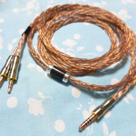 MDR-Z7 (M2 Z1R Technics EAH-T700 無メッキ CINQBES トープラ販売 7N OCC 純銅 16芯 ブレイド編 4.4mm5極 非磁気性 180cm ( FOCAL STELLIA