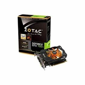 【中古】「非常に良い」ZOTAC GeForce GTX 750 Ti 2GB グラフィックスボード 日本 VD5281 ZTGTX750TI-2GD5R01(PCパーツ)