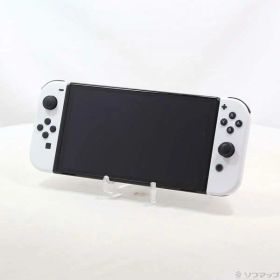 【中古】Nintendo(任天堂) Nintendo Switch 有機ELモデル Joy-Con(L)／(R) ホワイト 【276-ud】
