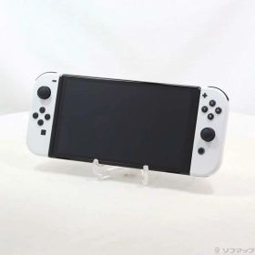【中古】Nintendo(任天堂) Nintendo Switch 有機ELモデル Joy-Con(L)／(R) ホワイト 【276-ud】