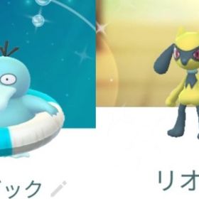 8926【PTC】在庫処分！国産！色違いコダック（浮き輪）、色違いリオル | ポケモンGOのアカウントデータ、RMTの販売・買取一覧