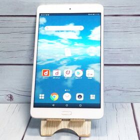 docomo dtab Compact d-02K シルバー HUAWEI 本体 白ロム SIMロック解除済み SIMフリー B970386