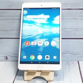 docomo dtab Compact d-02K シルバー HUAWEI 本体 白ロム SIMロック解除済み SIMフリー B970386