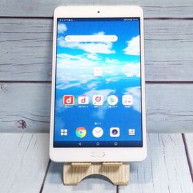 docomo dtab Compact d-02K シルバー HUAWEI 本体 白ロム SIMロック解除済み SIMフリー C970550