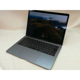 【中古】Apple MacBook Air 13インチ Corei5:1.6GHz 256GB スペースグレイ MRE92J/A (Late 2018)【川崎】保証期間1ヶ月【ランクA】