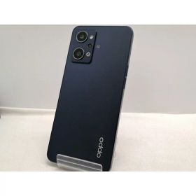 【中古】【赤ロム保証あり】Oppo UQmobile 【SIMフリー】 OPPO Reno7 A スターリーブラック 6GB 128GB OPG04【仙台駅東口】保証期間1ヶ月【ランクB】
