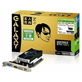 【中古】「非常に良い」玄人志向 グラフィックボード NVIDIA GeForce GTX750Ti PCI-Ex16 LowProfile 2GB 補助電源なし GF-GTX750TI-LE2GHD(PCパーツ)