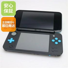 【中古】 美品 NEWニンテンドー2DS LL ブラック×ターコイズ 安心保証 即日発送 2DS NINTENDO 本体 土日祝発送OK