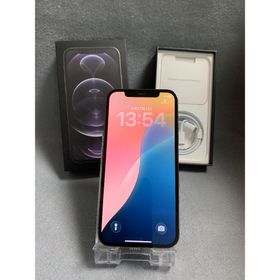 アイフォーン(iPhone)の美品 国内版 SIMフリー iPhone12 Pro 256GB グラファイト色(スマートフォン本体)