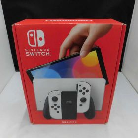 【欠品有り】 ニンテンドー Nintendo Switch 有機EL ホワイト HEG-S-KAAAA 【中古】