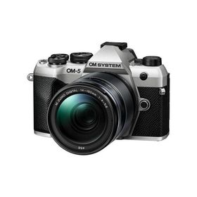 【長期保証付】OM SYSTEM OM-5 Mark II SLV シルバー 14-150mm II レンズキット ミラーレスデジタル一眼カメラ IP53防水防塵対応 OM5MK2L14150K