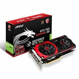 【中古】「非常に良い」MSI GeForce GTX 960搭載グラフィックボード GTX960 GAMING 2G(PCパーツ)