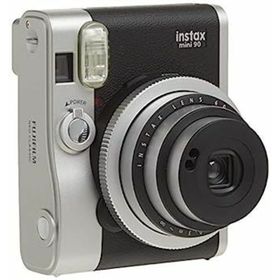 【中古】（非常に良い）FUJIFILM インスタントカメラ チェキ instax mini 90 ネオクラシック ブラック INS MINI 90 NC(フィルムカメラ)