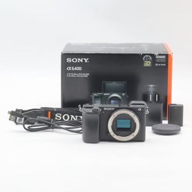 ★美品★SONY α6400 ボディ ILCE-6400 ブラック ショット数 5792回