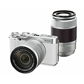 【中古】「非常に良い」FUJIFILM ミラーレス一眼 X-A2 ダブルズームレンズキット ホワイト X-A2WH1650II/50230II(ミラーレス一眼)