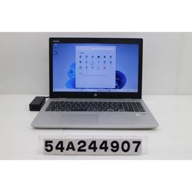 ノートパソコン 【ジャンク品】hp ProBook 650 G4 Core i3 8130U 2.2GHz/8GB/256GB(SSD)/Multi/15.6W/FWXGA(1366x768)/Win11