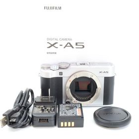 中古 １年保証 良品 FUJIFILM X-A5 ボディ シルバー