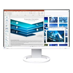 EIZO EV2480-ZWT 液晶ディスプレイ 23.8型/1920×1080/HDMI、DisplayPort、USB Type-C/ホワイト/スピーカー：あり