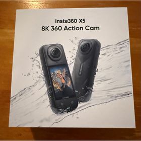 インスタスリーシックスティ(insta360)のInsta360 X5 8K アクションカメラ 本体(その他)