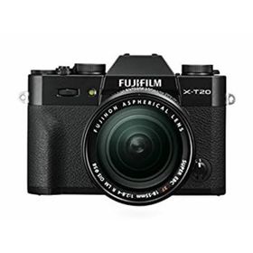 【中古】「非常に良い」FUJIFILM ミラーレス一眼カメラ X-T20 レンズキットブラック X-T20LK-B(ミラーレス一眼)