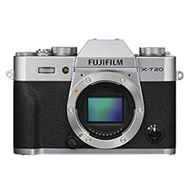 【中古】（非常に良い）FUJIFILM ミラーレス一眼 X-T20 ボディ シルバー X-T20-S(ミラーレス一眼)