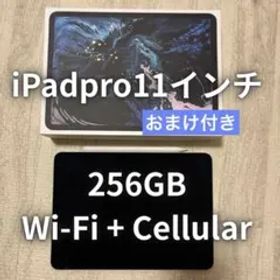 iPad Pro11インチ シルバー256GB、Wi-Fi + Cellular