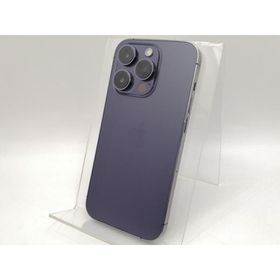 【中古】Apple 国内版 【SIMフリー】 iPhone 14 Pro 1TB ディープパープル MQ313J/A【大須2】保証期間１ヶ月【ランクB】
